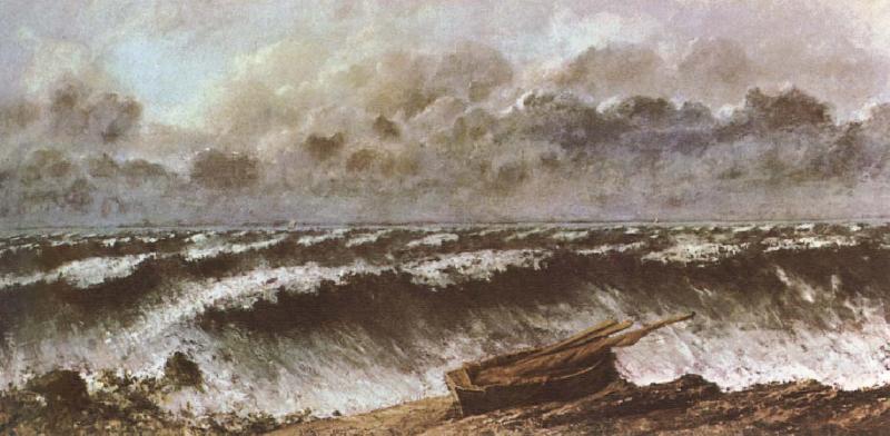 Gustave Courbet Wave oil painting picture